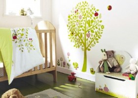 ambiance chambre fille nature