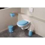 déco wc - toilettes turquoise